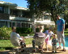 ZIMBABWE property back garden view